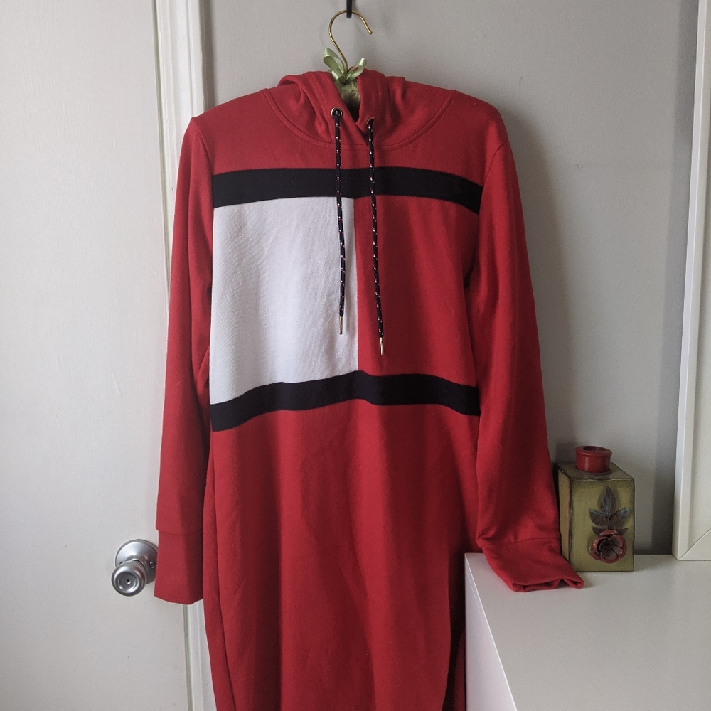 Tommy Hilfiger sweatshirt dress colorblocked
